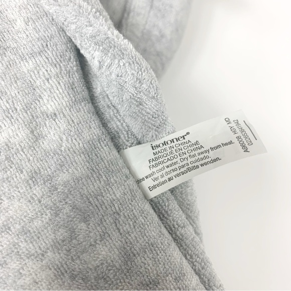 Isotoner Cozy Ballet Slippers Gray | Women’s Medium | Holiday Gift Must-Have - Picture 10 of 10